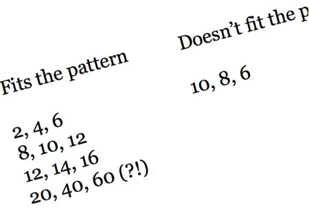 Generate Patterns Using A Given Rule Math Games