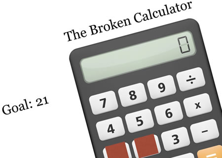Broken Calculator Warm Up