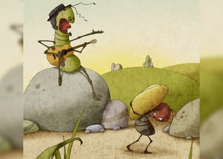 Story Problem – The Ant and the Grasshopper