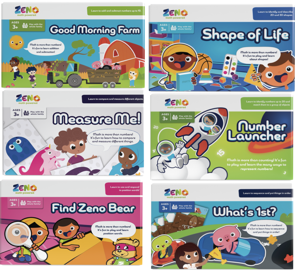 Zeno Games for 3 – 5 year-olds!